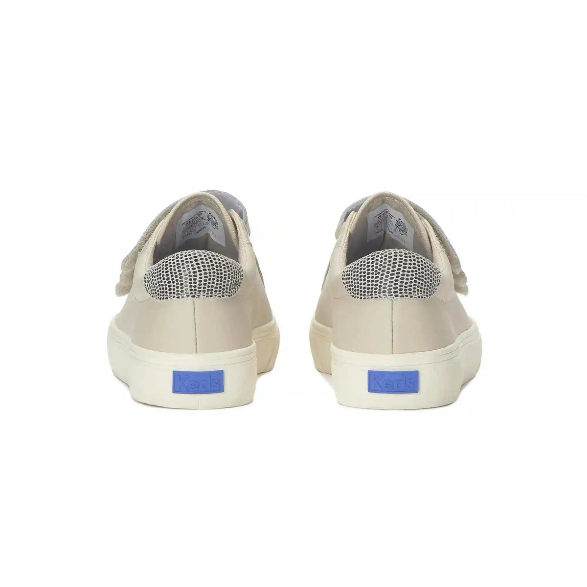 Jump Kick V Leather Dalmata Heel