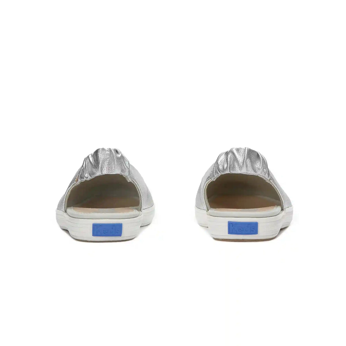 Point Slingback Washed Metallic Leather
