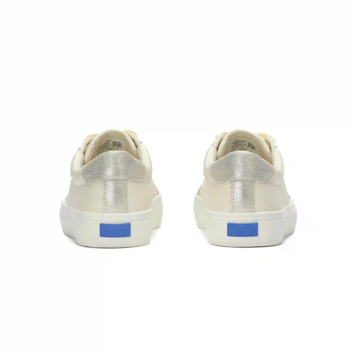 Jump Kick T-Toe Leather/Glitter Suede Lace Up