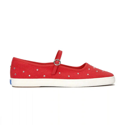 Square Toe Mary Jane Woven