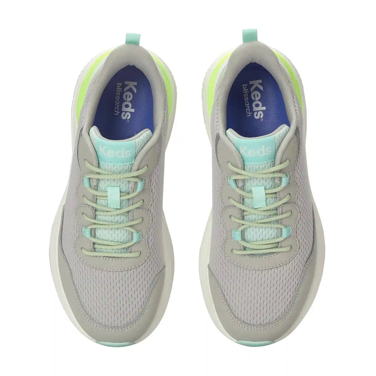 BlissMove Mesh/Suede Lace-Up