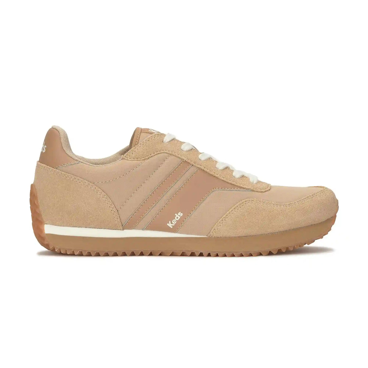 Rena Nylon/Leather Lace-Up