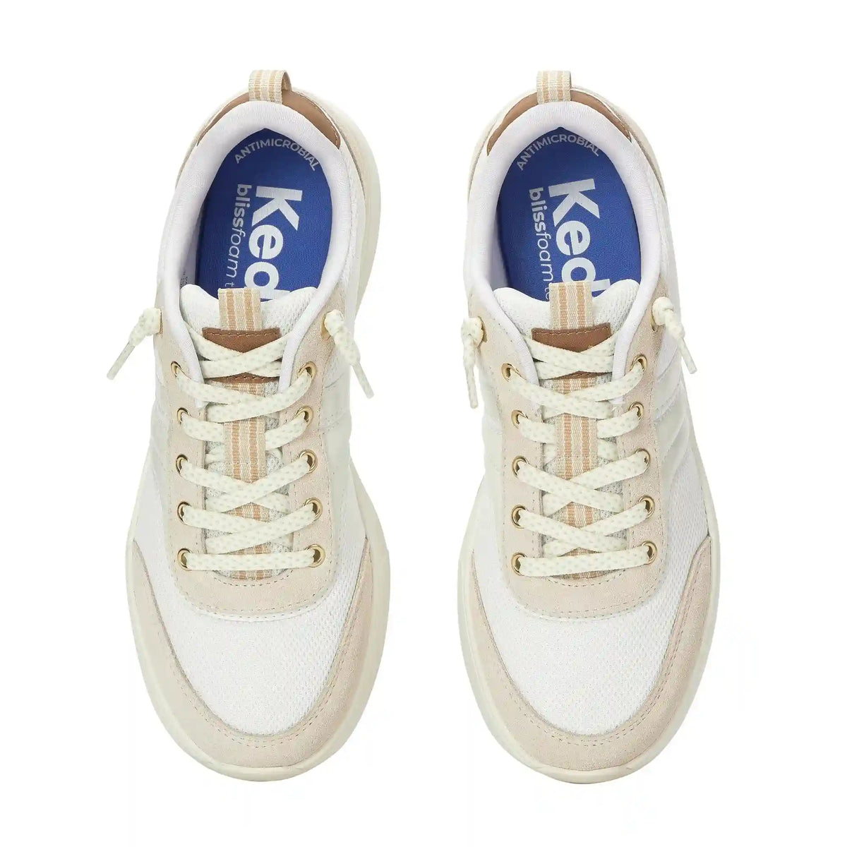 BlissWalk Ubal Mesh/Suede/Leather Slip-On