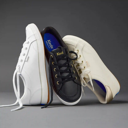 Center III Leather Lace-Up