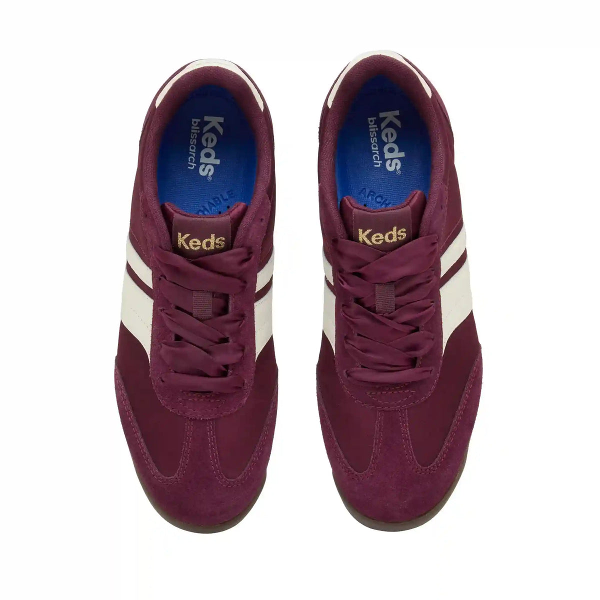 Revival Satin/Suede Lace-Up