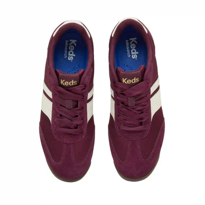 Revival Satin/Suede Lace-Up