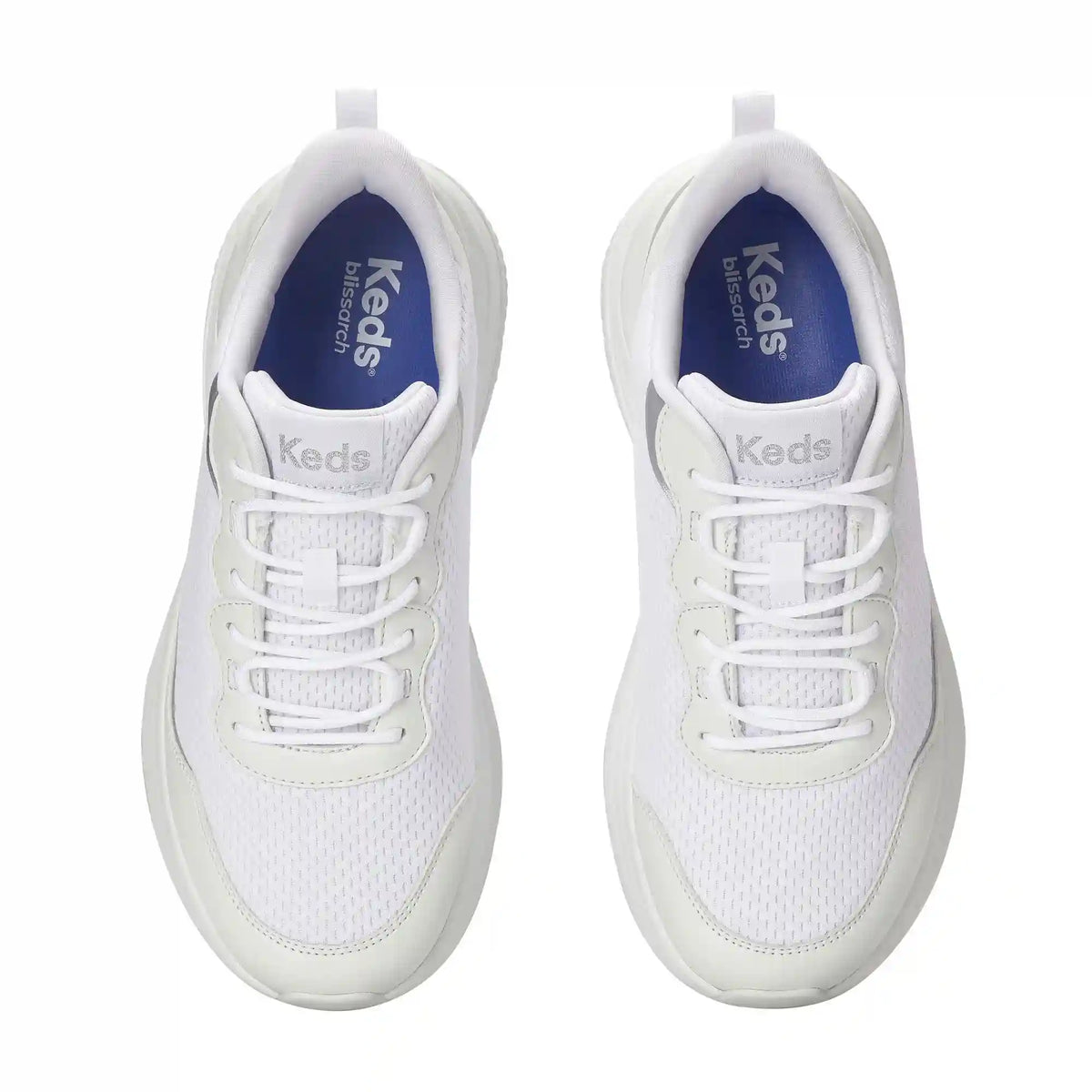 BlissMove Mesh/Leather Lace-Up