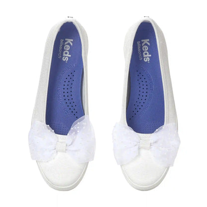 Maisie Ballet Oversized Bow Celebrations Slip On