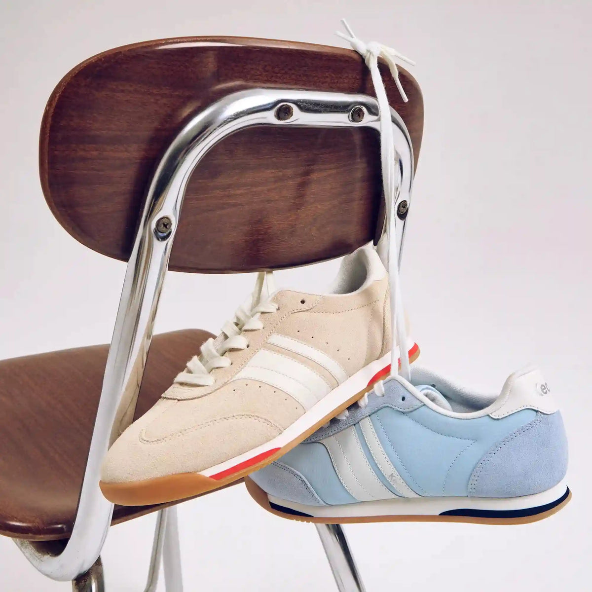Revival Nylon/Suede/Leather Lace-Up