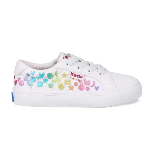 Little Kids Jump Kick Studded Foil Slip On