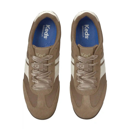 Revival Satin/Suede Lace-Up