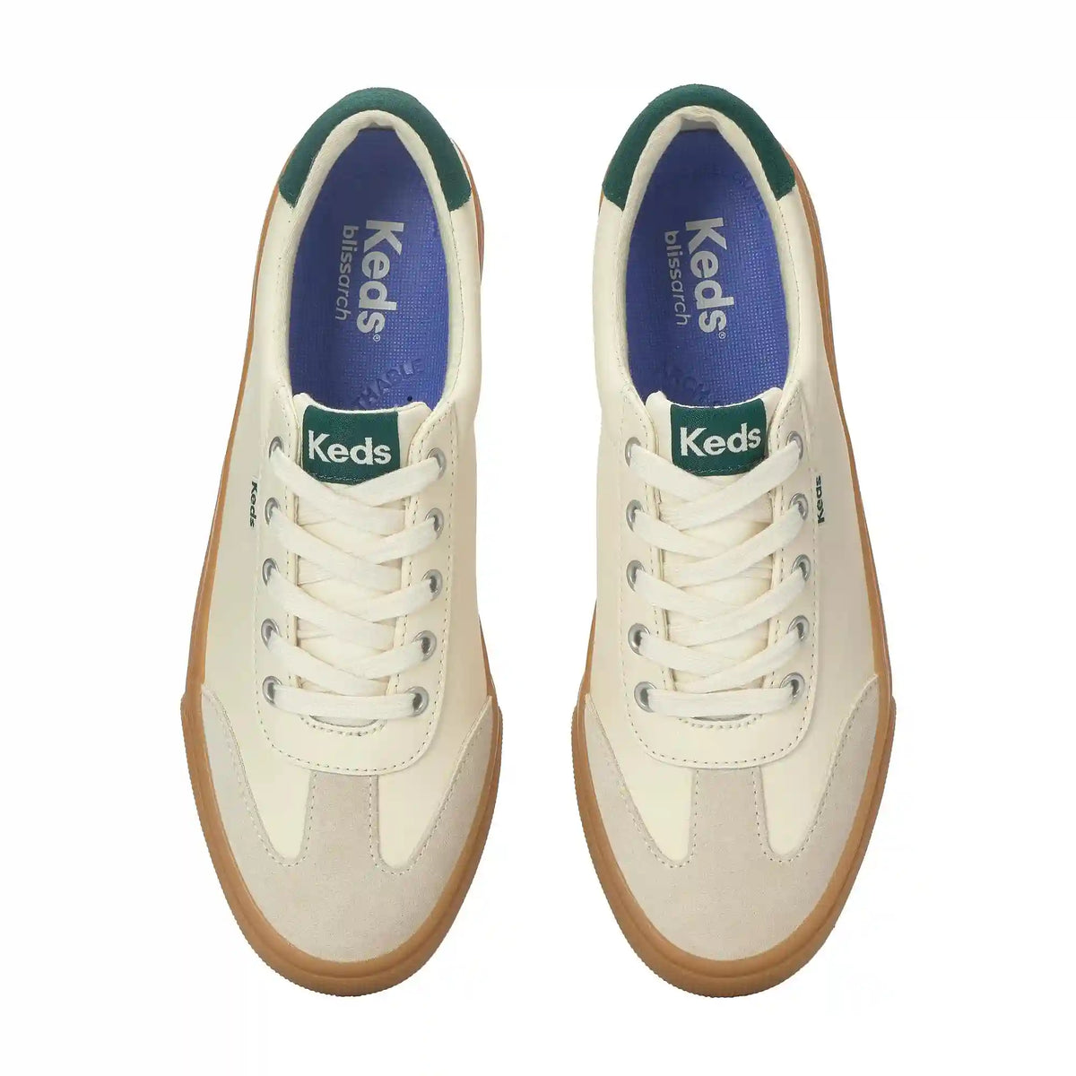 Jump Kick T-Toe Leather/Suede Lace-Up