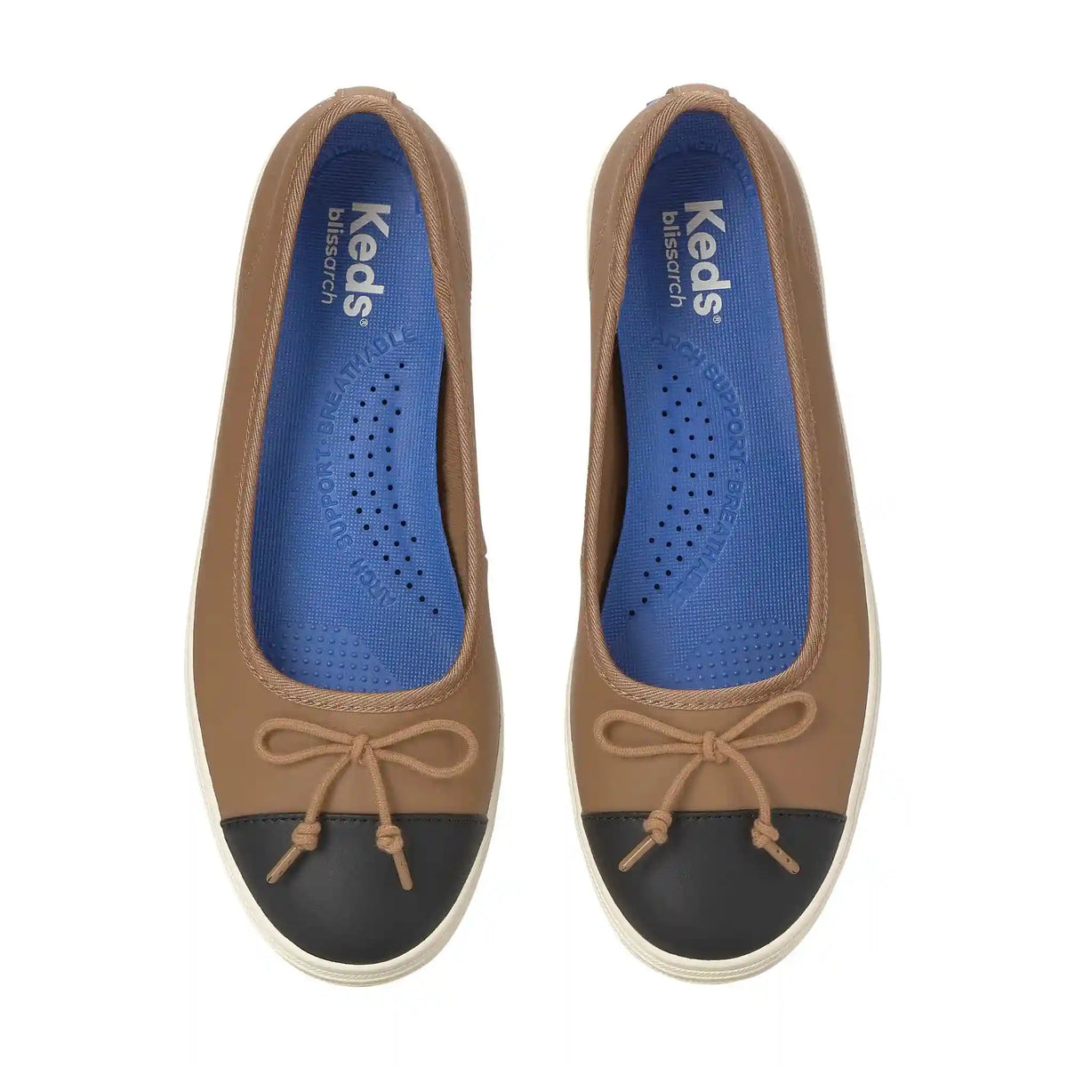 Maisie Ballet Toe Cap Leather