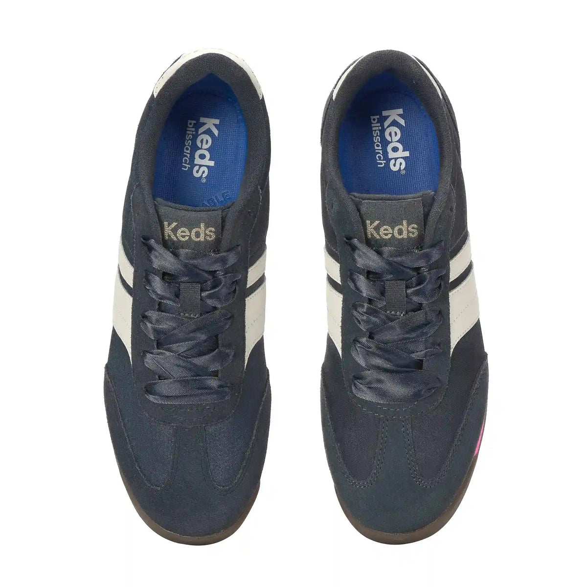Revival Satin/Suede Lace-Up