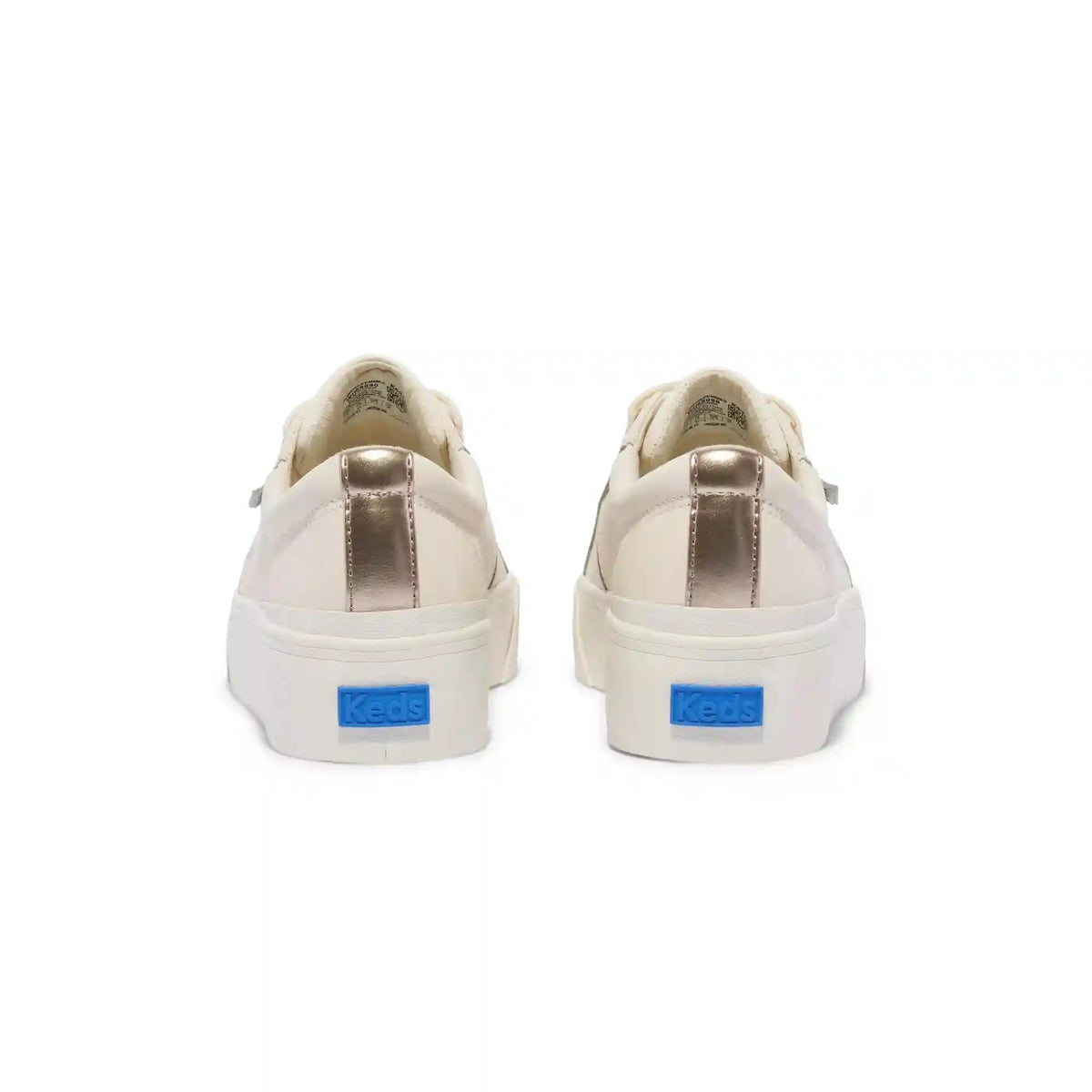 Jump Kick Duo Leather Metallic Lace Up