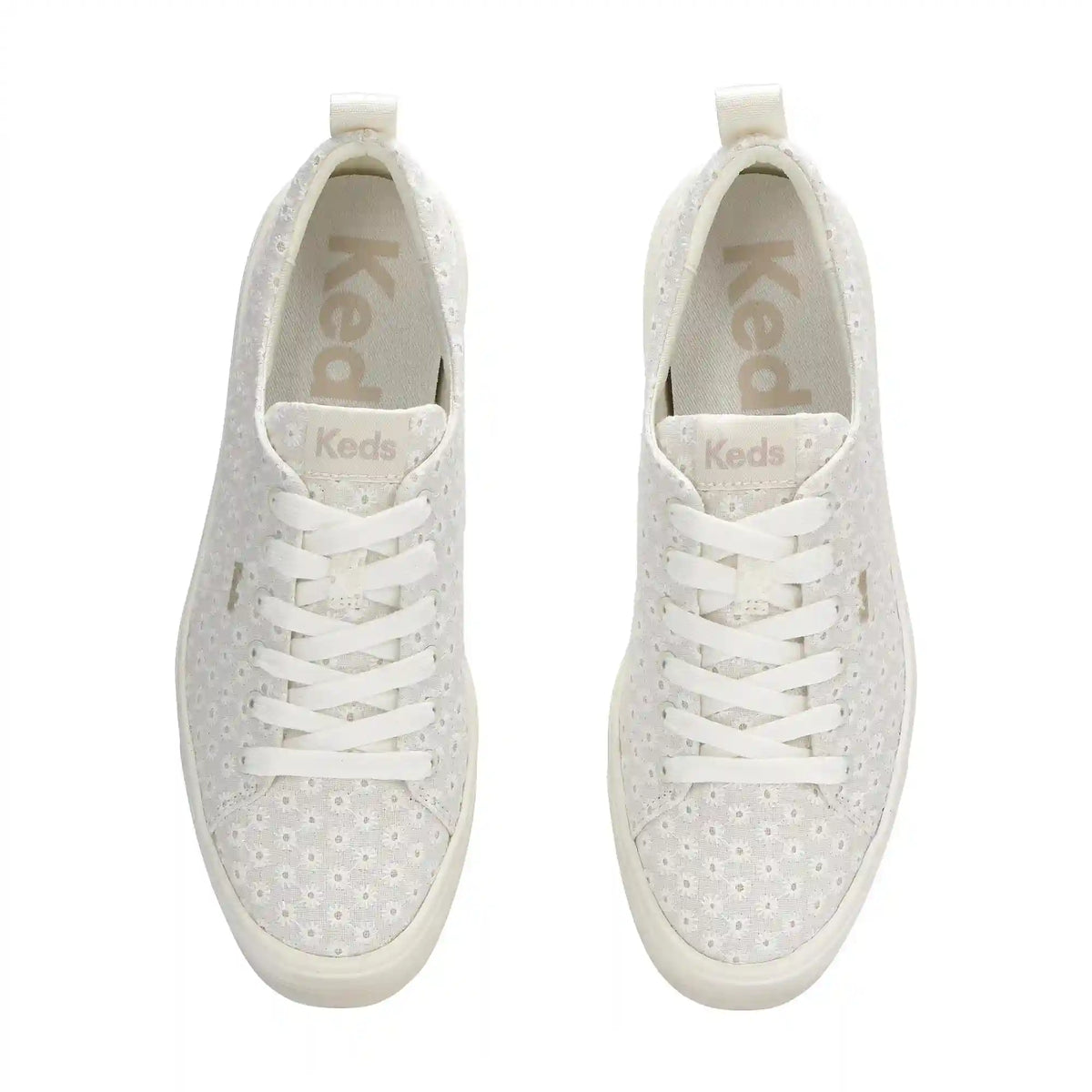 Skyler Daisy Eyelet Lace Up