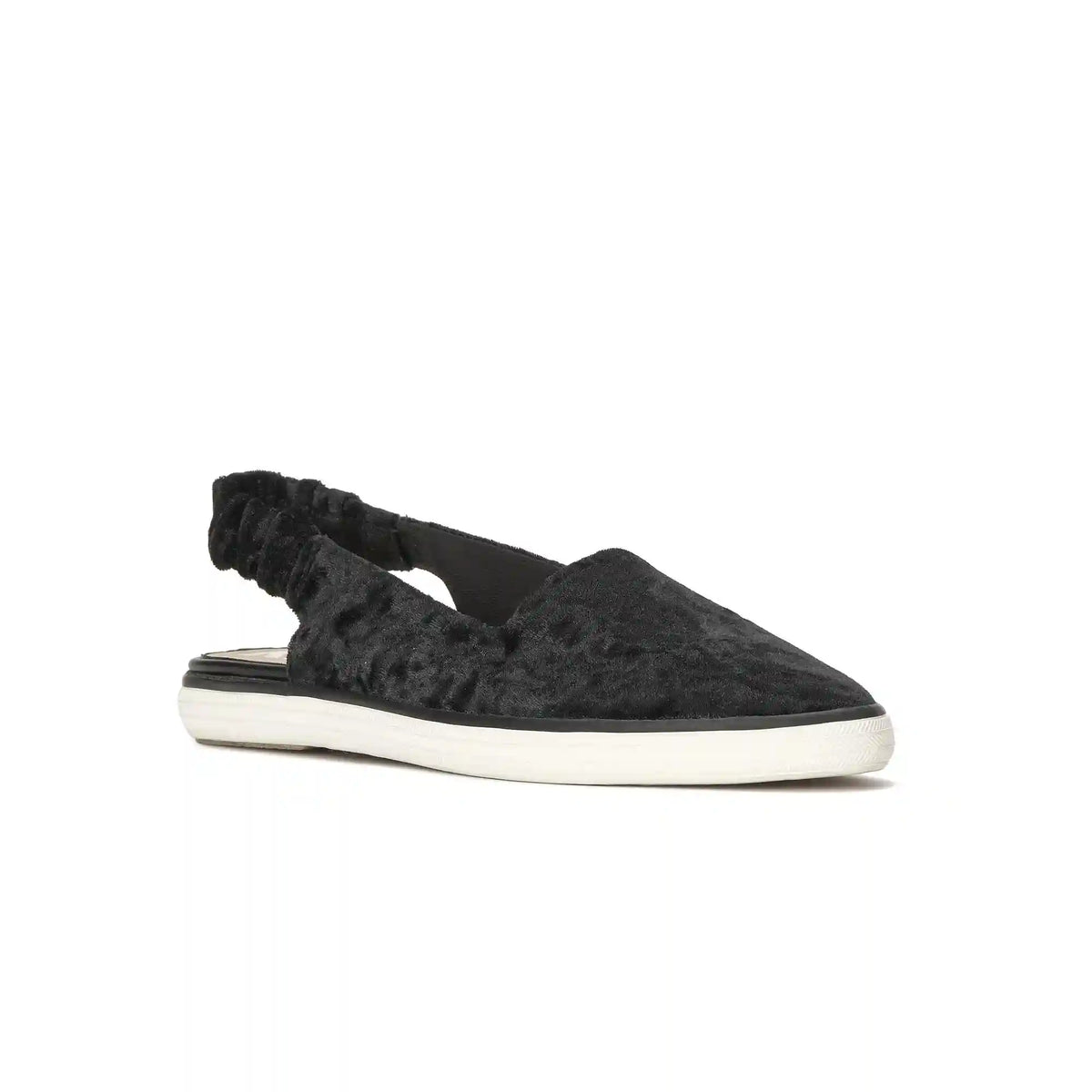 Point Slingback Crushed Velvet