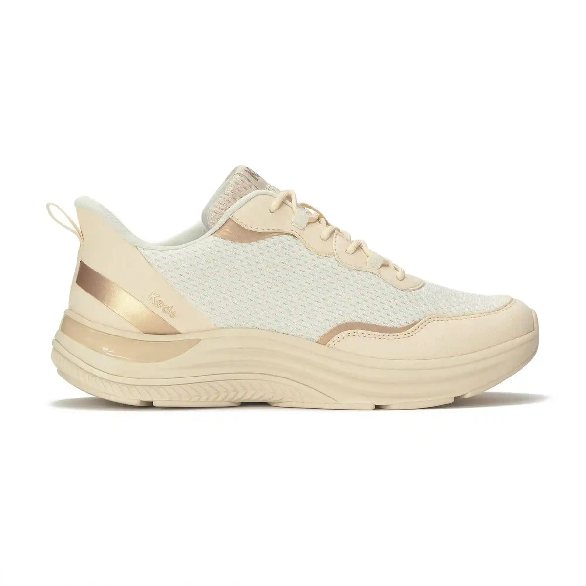 BlissMove Mesh/Suede Lace-Up