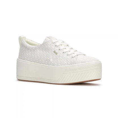 Skyler Daisy Eyelet Lace Up