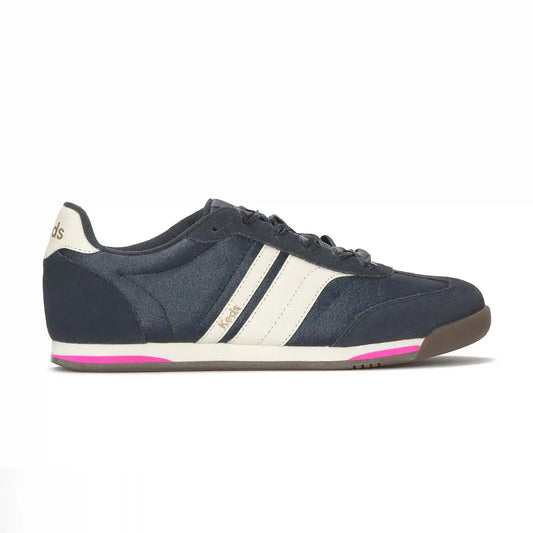 Revival Satin/Suede Lace-Up