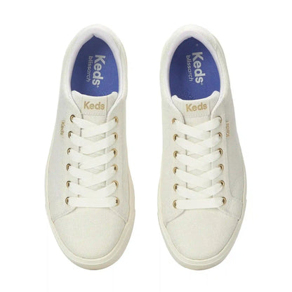 Park Lurex Textile Lace-Up