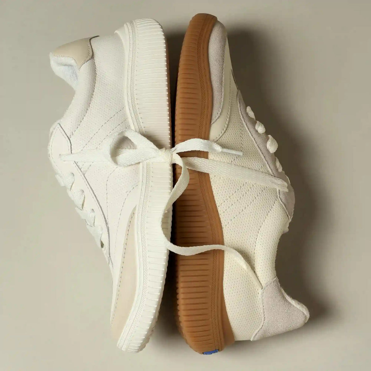 Contest Perforated Leather Lace Up