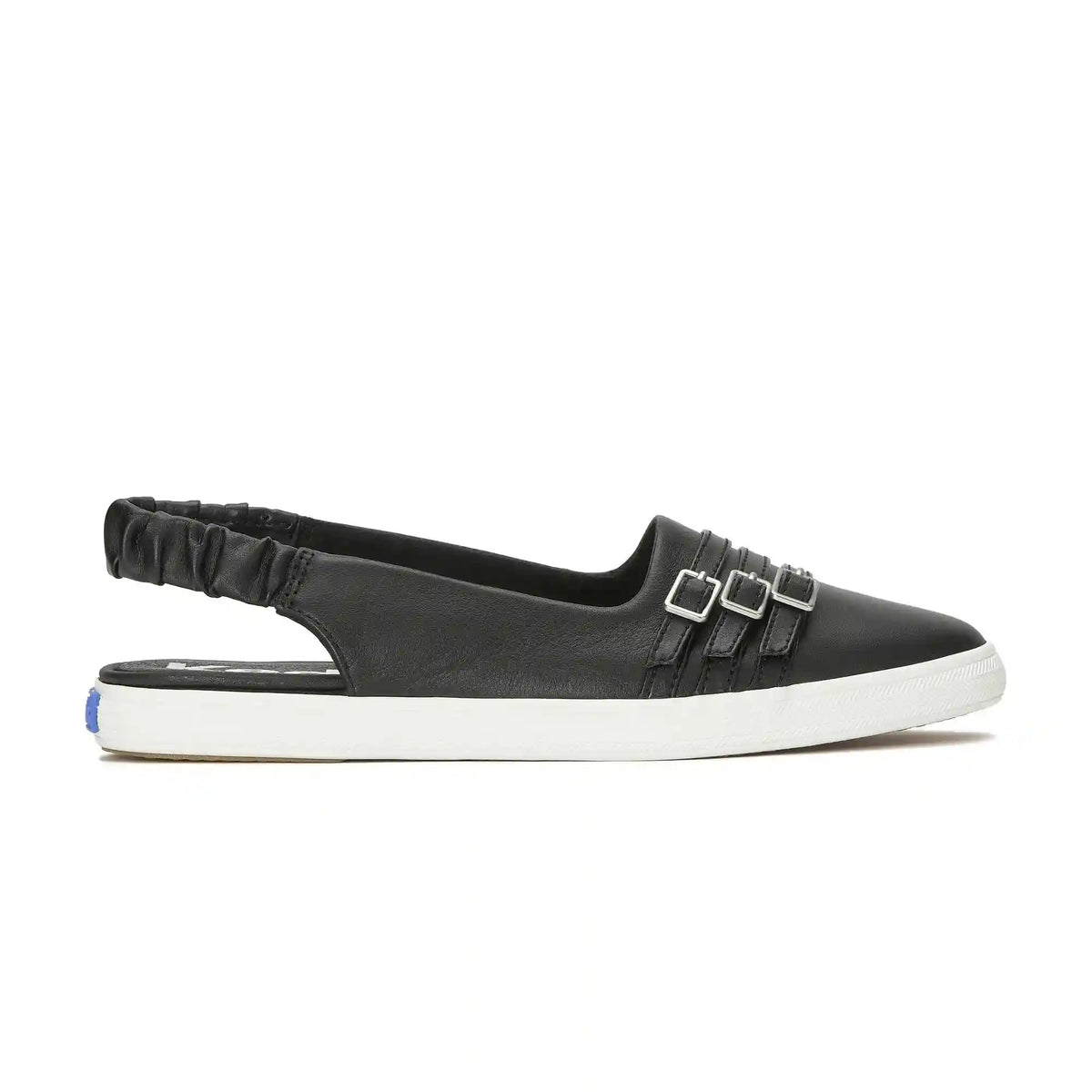Point Slingback Leather Deco Buckles