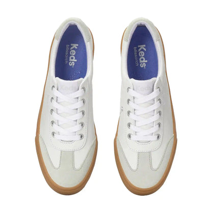 Jump Kick T-Toe Leather/Suede Lace-Up