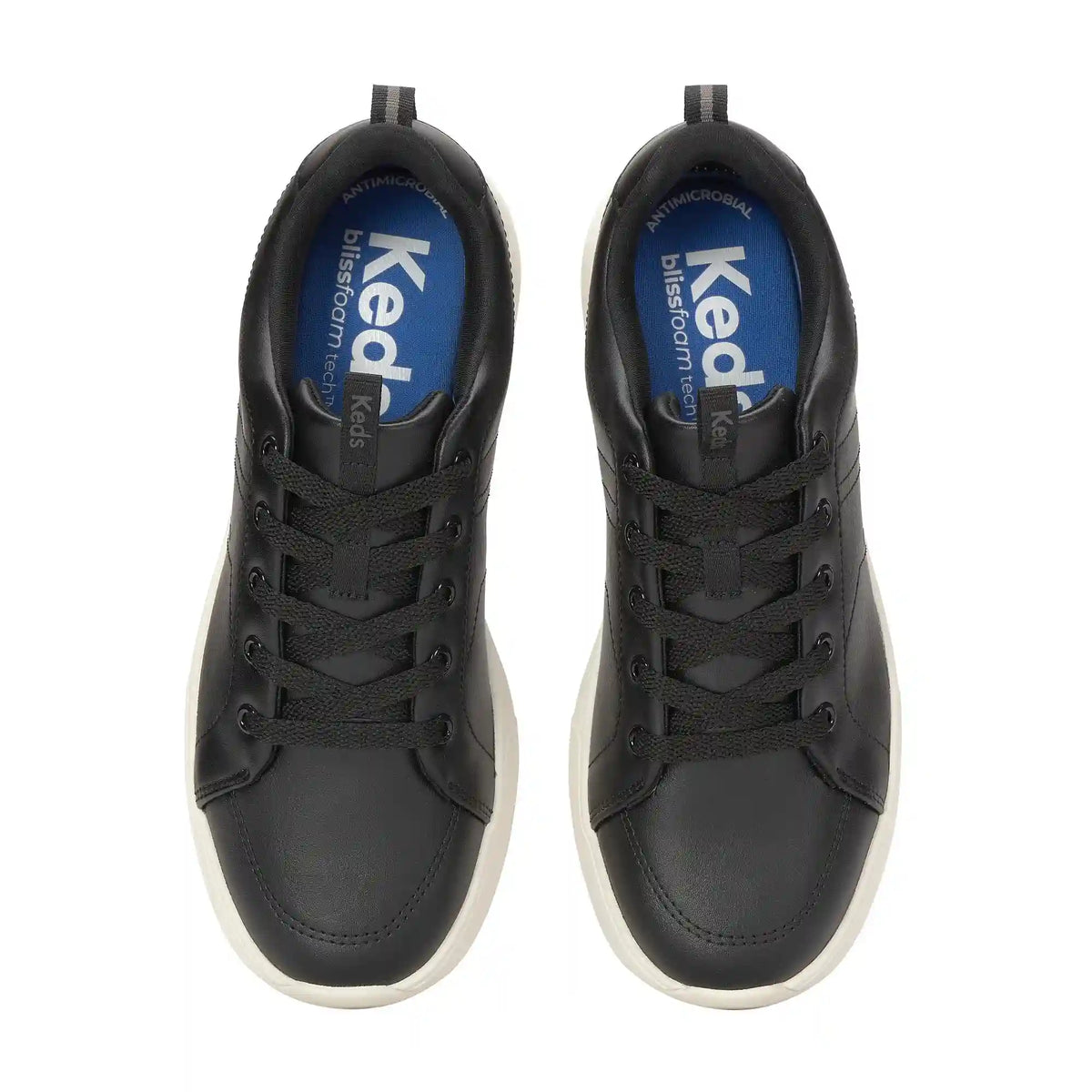 BlissWalk PU Lace-Up