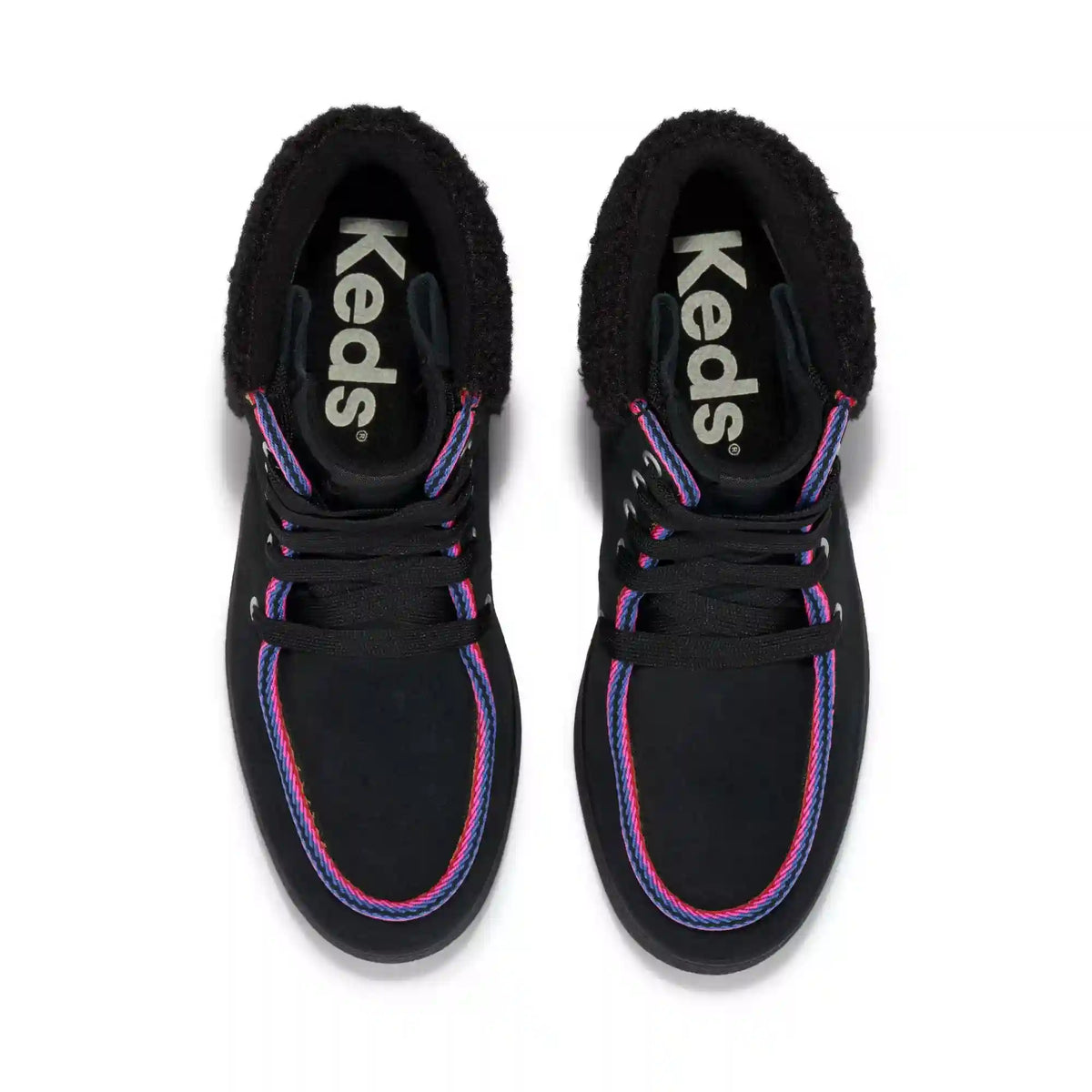 Explore Bootie Suede Pop Binding
