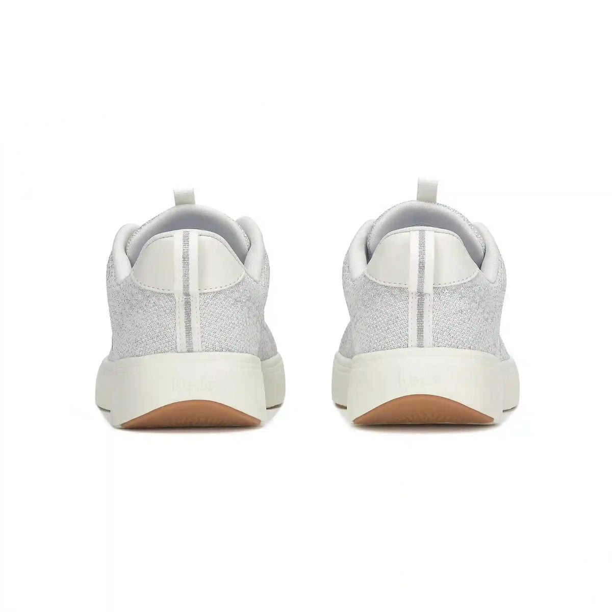 BlissWalk Metallic Knit Lace-Up