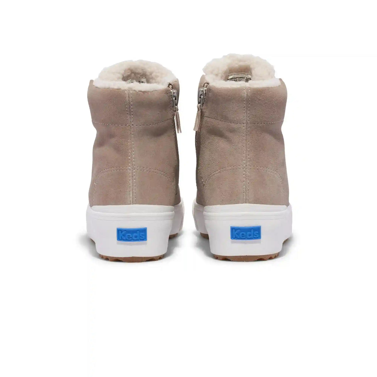 Remi Mid Zip Suede Faux Fur Bootie