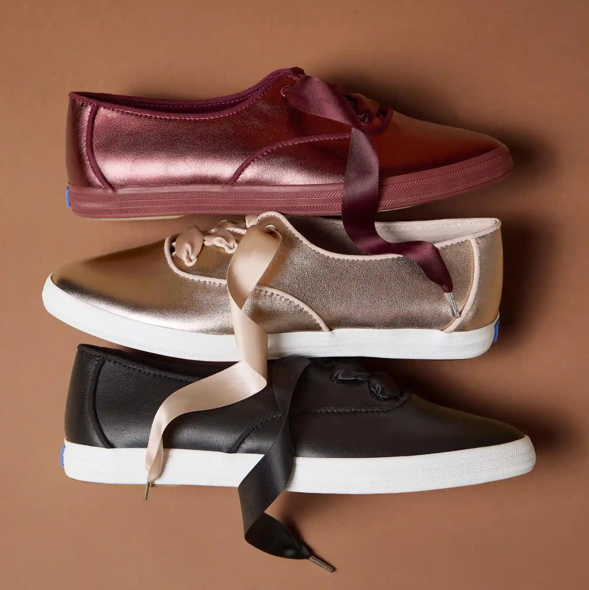 Champion Point Low Wave Leather Ballet Lace-Up