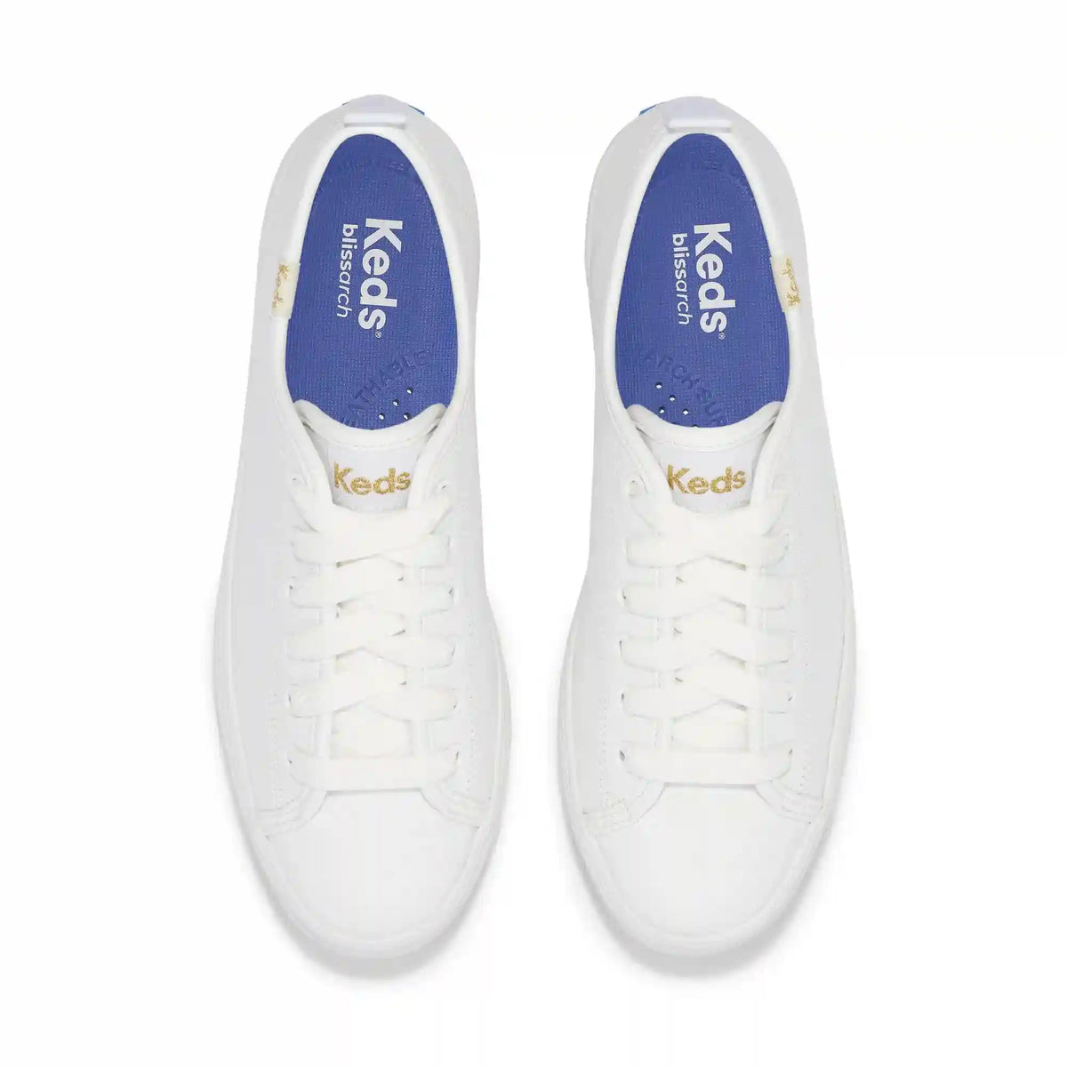 Triple Up Leather Lace-Up