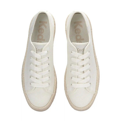 Triple Up Canvas Jute Foxing Lace Up