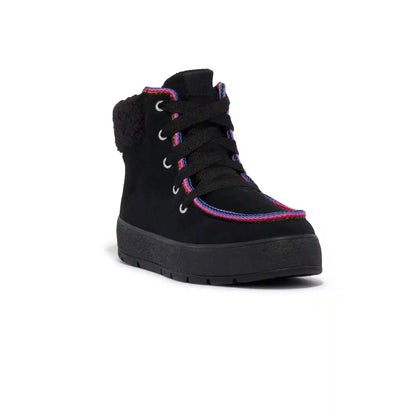Explore Bootie Suede Pop Binding