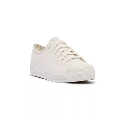 Triple Kick Leather Pearlized Lace Up