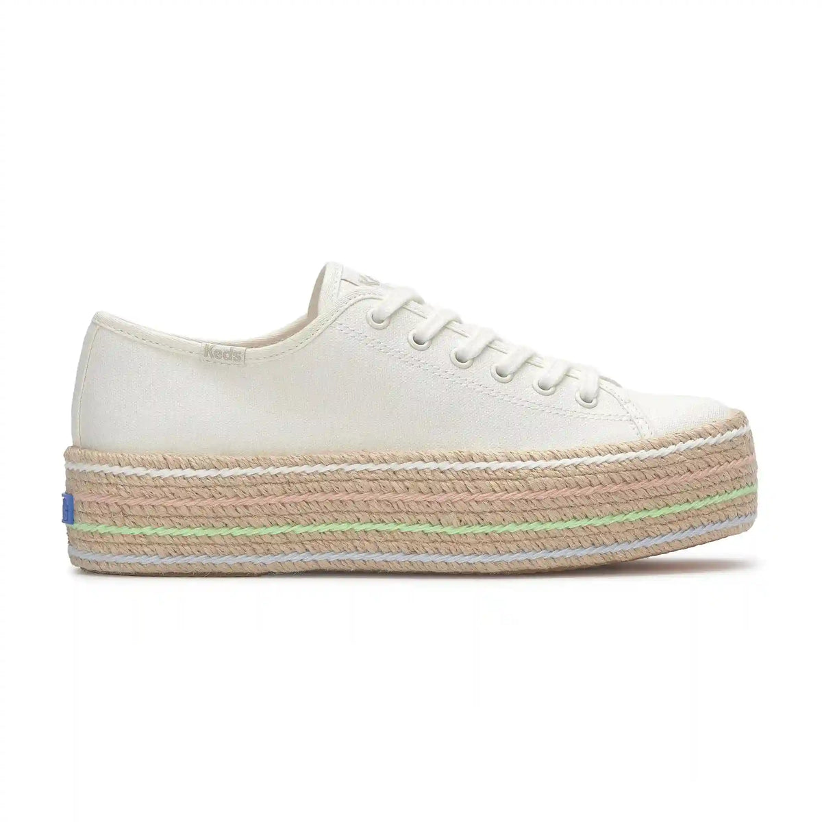 Triple Up Canvas Jute Foxing Lace Up