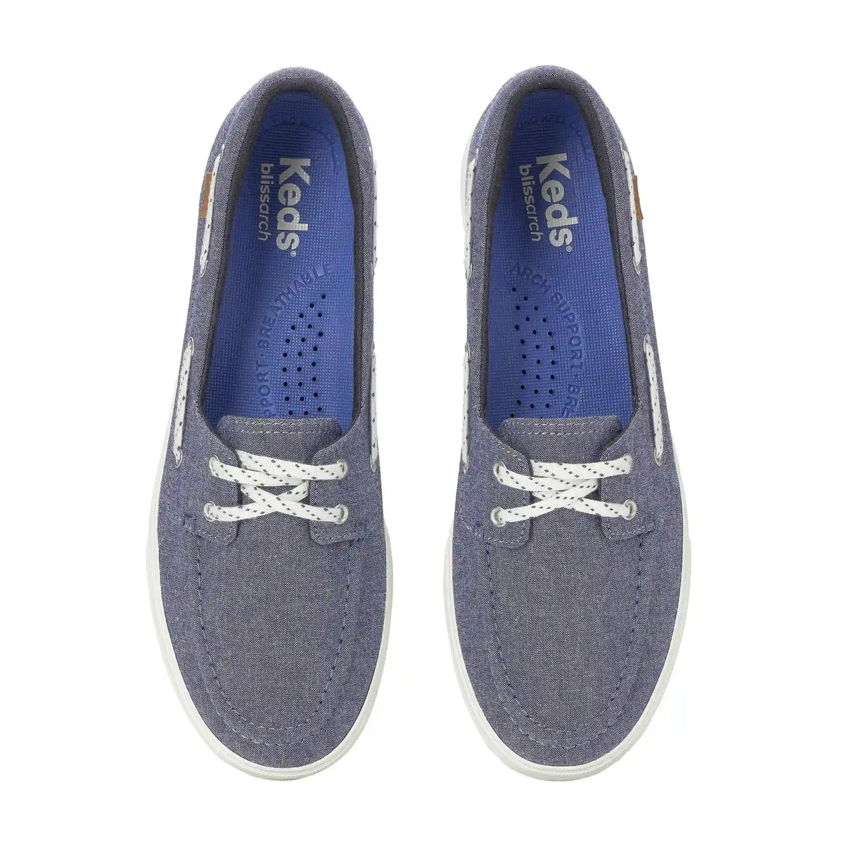 Center III Boat Chambray Slip-On